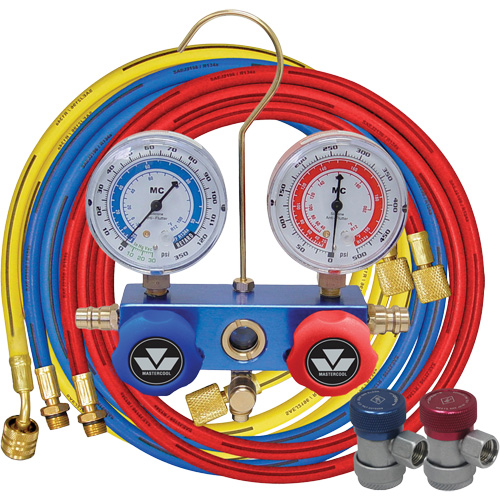 R134A 2-Way Aluminum Manifold Gauge Set Canadian Safety Group Inc.