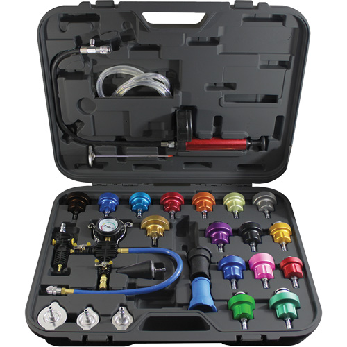 27-Piece Master Radiator Pressure Test Kit Canadian Safety Group Inc.