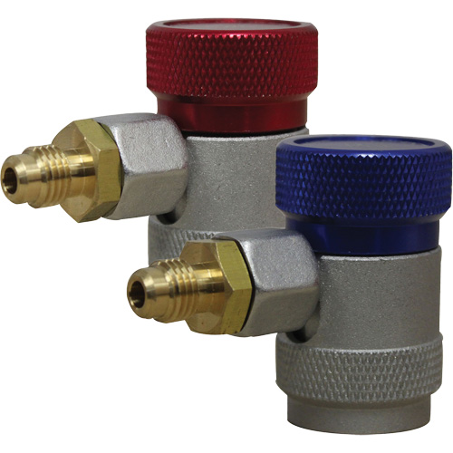 1/4” FL-M x 16 High Side Manual R134a Safety Lock Coupler Canadian Safety Group Inc.