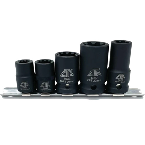 5 Pc. VAG Brake Caliper Socket Set Canadian Safety Group Inc.