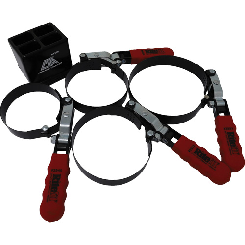 4 Pc. Oil Filter Wrench with Stand Canadian Safety Group Inc.