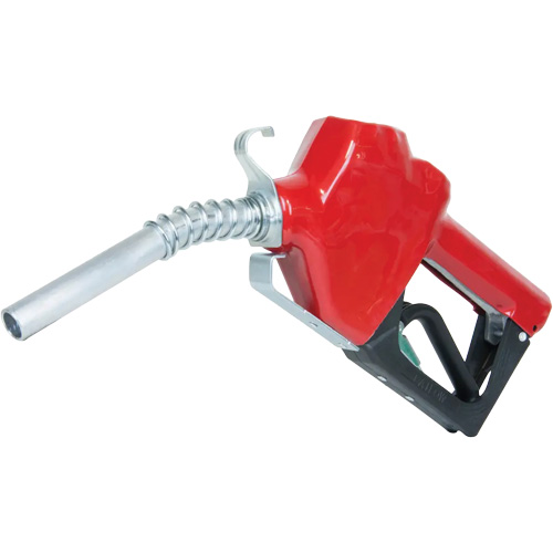 Red Automatic Diesel Spout Nozzle Canadian Safety Group Inc.