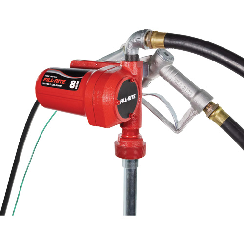 Pompe de transfert de carburant 12 V CC avec pistolet Canadian Safety Group Inc.