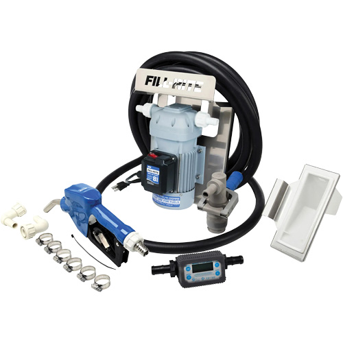 115V AC DEF Transfer Pump & IBC Tote Bracket with Nozzle & Meter Canadian Safety Group Inc.