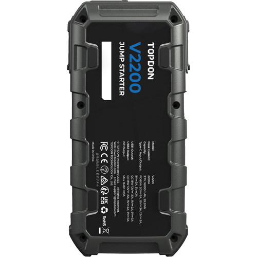 V2200 Jump Starter, Power Bank & Flashlight Canadian Safety Group Inc.
