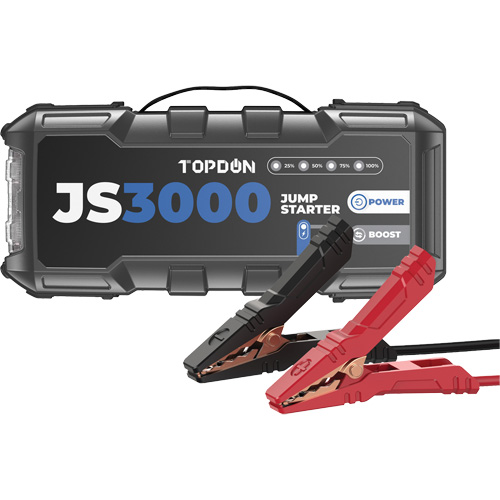 Survolteur, banque d'alimentation et lampe de poche JumpSurge3000 Canadian Safety Group Inc.