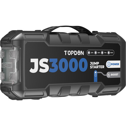 Survolteur, banque d'alimentation et lampe de poche JumpSurge3000 Canadian Safety Group Inc.