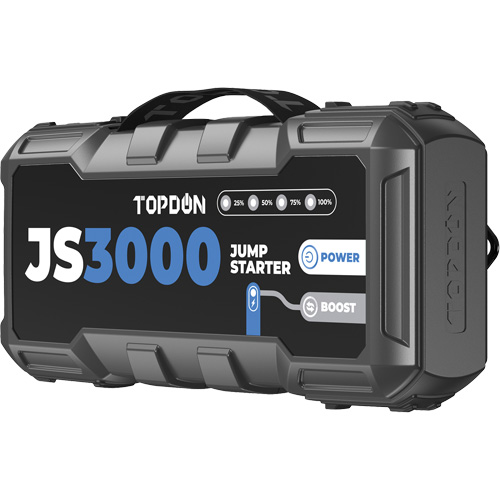 Survolteur, banque d'alimentation et lampe de poche JumpSurge3000 Canadian Safety Group Inc.