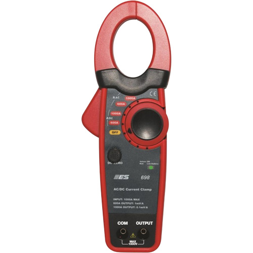 Sonde de courant haute intensit&eacute; AC/DC de 1000 amp&egrave;res Canadian Safety Group Inc.