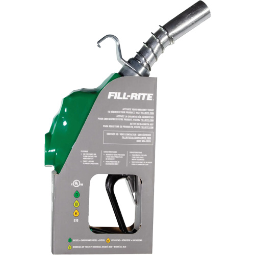 Pistolet de distribution automatique vert pour diesel Canadian Safety Group Inc.