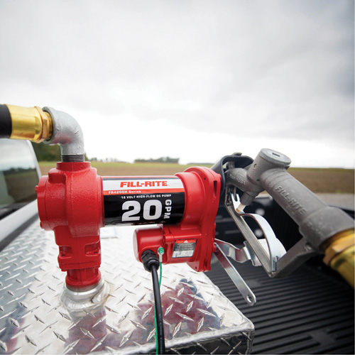 Pompe de transfert de carburant 12 V CC avec pistolet Canadian Safety Group Inc.