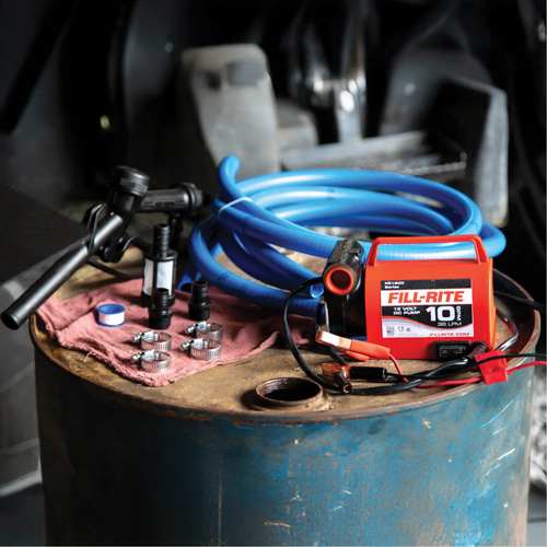 Pompe de transfert de carburant 12 V CC avec pistolet Canadian Safety Group Inc.