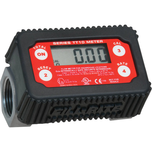 Compteur num&eacute;rique &agrave; 4 chiffres pour transfert de carburant 2-35 gal/min Canadian Safety Group Inc.
