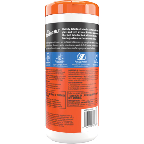 Interior Detailer Wipes Canadian Safety Group Inc.