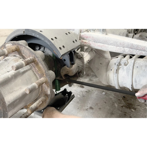 Heat-Treated Brake Spring Fork with Extra Long Shaft Canadian Safety Group Inc.
