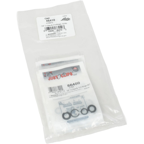 Jeu de clips et joints toriques de 1/2 po - en vrac Canadian Safety Group Inc.
