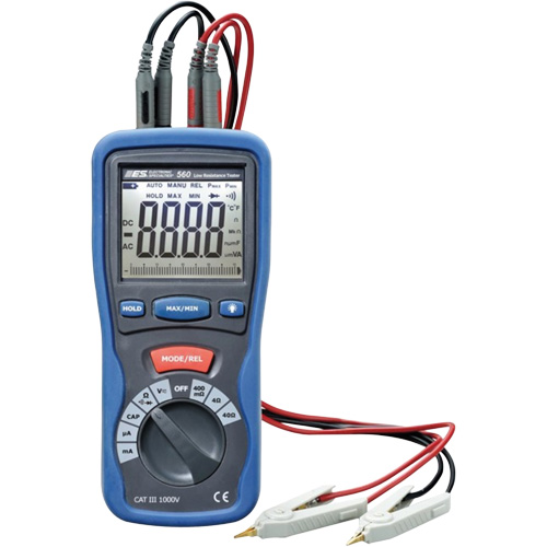 Ohmm&egrave;tre milliohmique pour enroulements de stator de v&eacute;hicules hybrides et &eacute;lectriques Canadian Safety Group Inc.