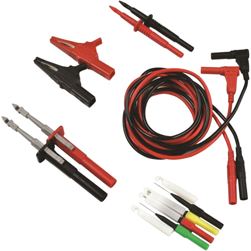 Ensemble de fils d'essai automobile Pro avec sondes d'essai de premi&egrave;re qualit&eacute; Canadian Safety Group Inc.