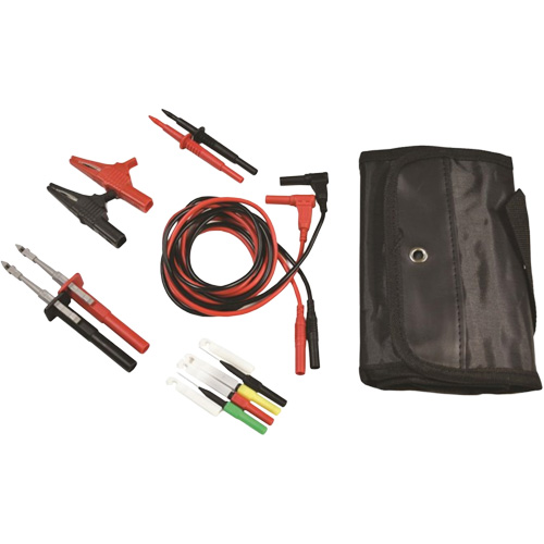 Ensemble de fils d'essai automobile Pro avec sondes d'essai de premi&egrave;re qualit&eacute; Canadian Safety Group Inc.