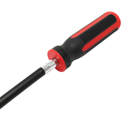 Tournevis flexible extra-long avec adaptateur carr&eacute; 1/4" x hexagonal 1/4" Canadian Safety Group Inc.