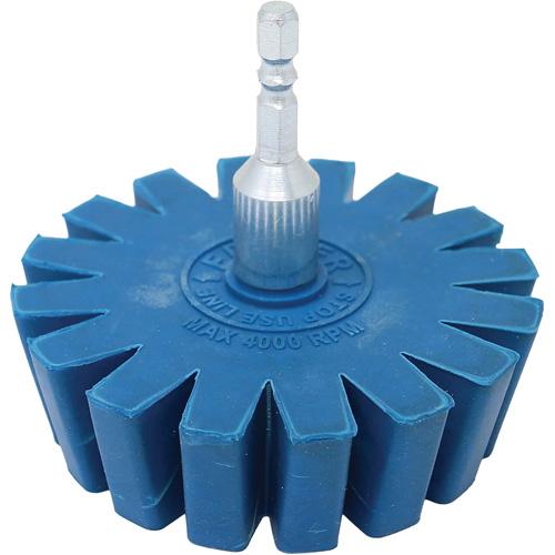 Roue &agrave; gomme &agrave; engrenage conique avec adaptateur d'arbre &agrave; connexion rapide Canadian Safety Group Inc.