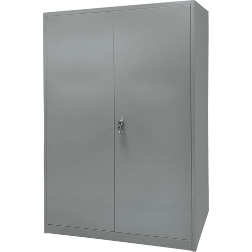 Storage Cabinet, Steel, 4 Shelves, 78" H x 48" W x 24" D, Grey Canadian Safety Group Inc.
