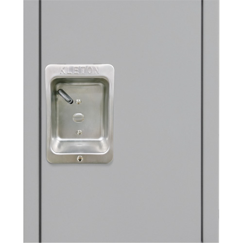 Casiers, 3 niveaux, 12" x 18" x 86", Acier, Gris, D&eacute;mont&eacute; Canadian Safety Group Inc.