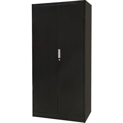 Armoire de rangement combin&eacute;e, 36" la x 18" p x 72" h, Noir Canadian Safety Group Inc.
