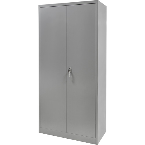 Armoire garde-robe, Acier, 36" la x 18" p x 72" h, Gris Canadian Safety Group Inc.