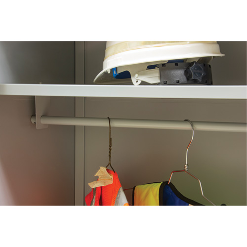 Armoire garde-robe, Acier, 36" la x 18" p x 72" h, Gris Canadian Safety Group Inc.