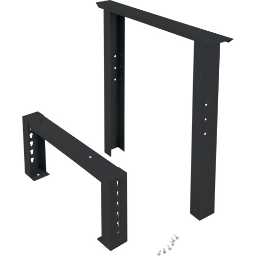 Industrial Duty Leg for Workbench, Steel, 24" D x 34" H, Single Canadian Safety Group Inc.