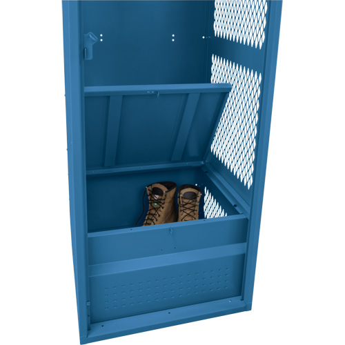Casier pour &eacute;quipement, Acier, 24" la x 18" p x 72" h, Bleu fonc&eacute; Canadian Safety Group Inc.