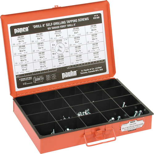 Self Drilling Screw Assortments Canadian Safety Group Inc.