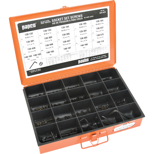 Socket Set Screw Cup Point Assortments Canadian Safety Group Inc.