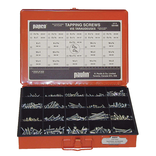 Pan Socket Tapping Screws Assortment Canadian Safety Group Inc.
