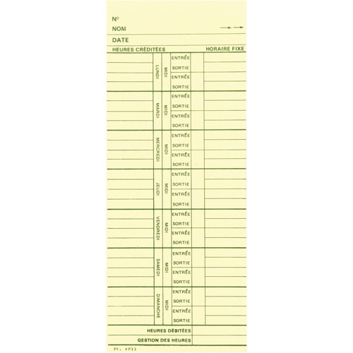 Time Cards Canadian Safety Group Inc.