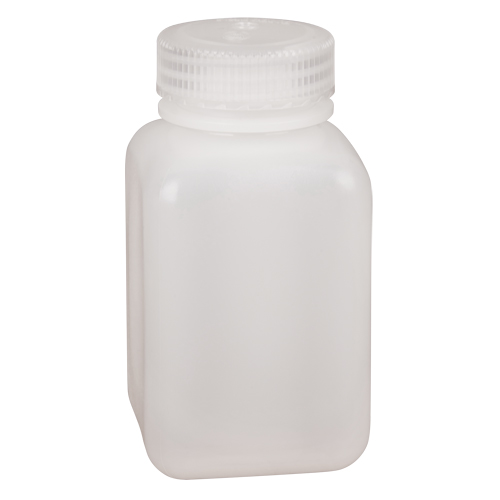 Easy-Grip Space-Saver Bottles, Square, 8 oz., Plastic Canadian Safety Group Inc.