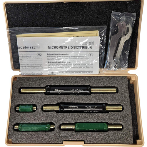 5-Piece Micrometer Pin Setting Standard Set Canadian Safety Group Inc.
