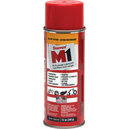 Huile M1, 12 oz, Canette a&eacute;rosol Canadian Safety Group Inc.