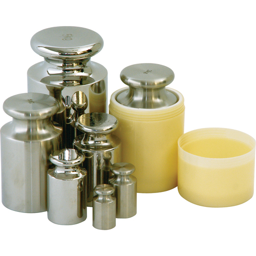 Poids individuels pour tests de balance Canadian Safety Group Inc.