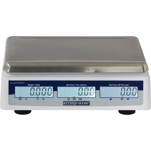 Balance &agrave; calcul de prix Integrator C30, Capacit&eacute; 60 lb / 30 kg, Graduations 0,02 lb / 0,005 kg Canadian Safety Group Inc.