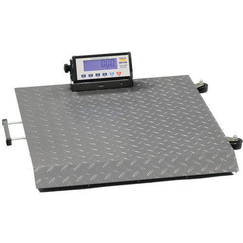 KWS CY-60 Platform Scale, 132 lbs. / 60 kg Capacity, 18" L x 18" W Canadian Safety Group Inc.