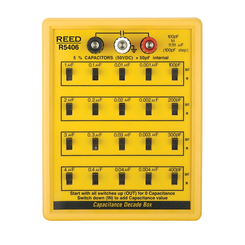 Boîte &agrave; d&eacute;cades de capacitance Canadian Safety Group Inc.