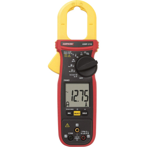 AMP-310 Motor Maintenance TRMS Clamp Meter, AC/DC Voltage, AC Current Canadian Safety Group Inc.
