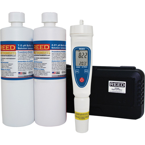 pH Meter & Buffer Solution Kit Canadian Safety Group Inc.