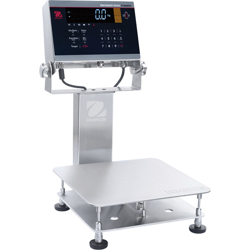 Defender 6000 Washdown Bench Scale, 25 lbs. Capacity, 11-4/5" L x 11-4/5" W Canadian Safety Group Inc.