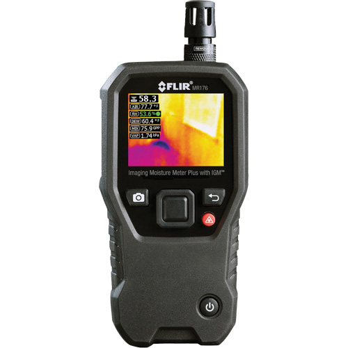 IGM Moisture Meter with Replaceable Hygrometer, 7 - 30% Moisture Range, -22°- 122° F ( -30° - 50° C ) Temperature Range Canadian Safety Group Inc.