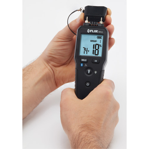 Pin Moisture Meter with Bluetooth&reg;, 1 - 99% Moisture Range Canadian Safety Group Inc.