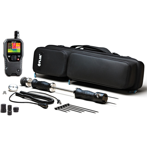 Professional Imaging Moisture Kit with Hammer & Wall Cavity Probe, 7 - 100% Moisture Range, 32°- 122° F ( 0° - 50° C ) Temperature Range Canadian Safety Group Inc.