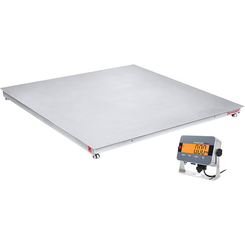 DEFENDER 3000 Washdown Floor Scale, 5000 lbs. Capacity, 48" W x 48" L Canadian Safety Group Inc.
